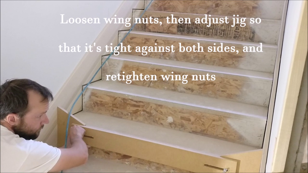 How to make a skirt board for preexisting stairs. - The More You Know post  - Imgur